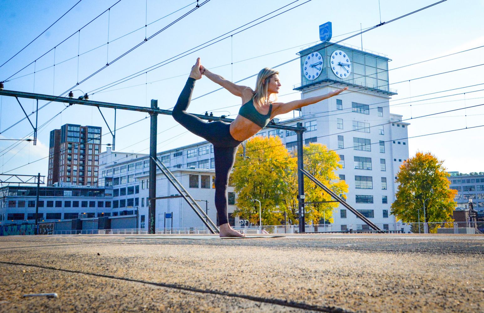 “Strong body, Strong mind. Flexible body, Flexible mind.”