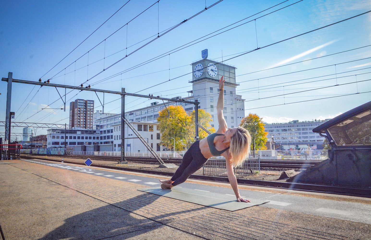 “Strong body, Strong mind. Flexible body, Flexible mind.”